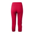 thumbnail image 7 of Capri Leggings for Women Spring Summer Elastic High Waist Slim Fit Hollow out Workout Yoga Pants Capris Leggings, 7 of 7