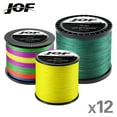 thumbnail image 2 of 12/8 Strands Braid PE Fishing Line 300M 500M 1000M Strong Abrasion Resistance Multifilament Fishing Line Yellow Mainline, 2 of 6