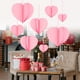 thumbnail image 3 of 8x Decoraciones para el día de San Valentín, guirnaldas, artículos para fiestas, corazones de papel, corazón Rosa, 3 of 5