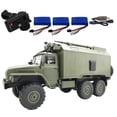 thumbnail image 1 of Vogacara 6 unids/set camión militar RC coche 6WD juguetes para niños adultos alta simulación camión militar RC camión Kits de construcción modelo TYPE2, 1 of 6