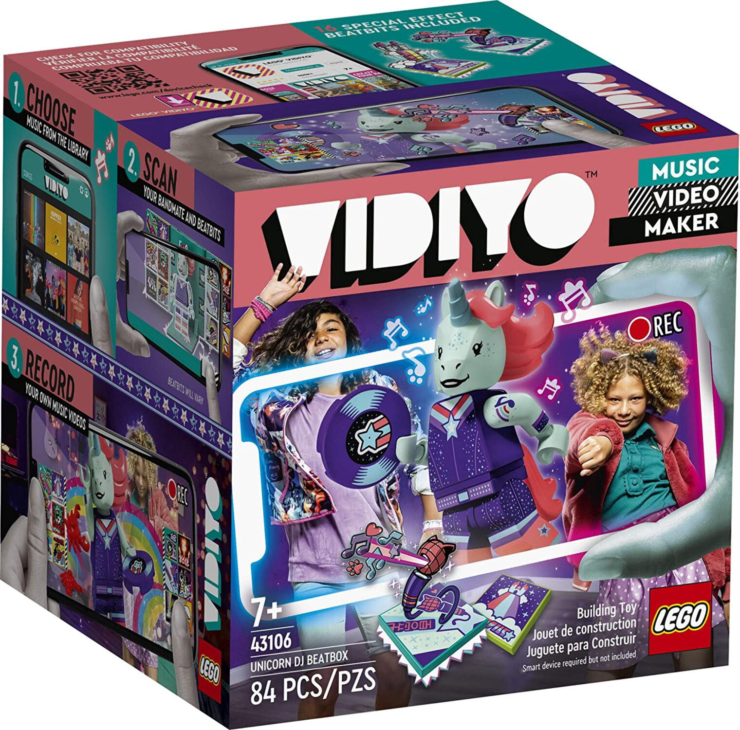 LEGO, Building Kit, 43106, Music Video Maker for Kids - Walmart.com
