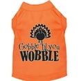 thumbnail image 4 of Pet Dog  Cat Shirt Screen Printed, "Gobble Til Ya Wobble", 4 of 10