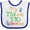 White and Royal, variant on Inktastic Tia and Tio Love Me Boys or Girls Baby Bib