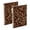 Brown Leopard Print, variant on Iauyy A5 Journey Note Diary- Spiral Fastener Notebooks- Office/College Ruled 1 Pack(60 Sheets), Brown Leopard Print