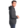 thumbnail image 4 of Gildan Heavy Blend Zip Up Hoodie, Midweight Hoodie, Fleece Hooded Sweatshirt, Dark Heather, 3XL, 4 of 5