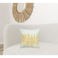 thumbnail image 6 of Yellow Ivory Grove of Trees Down Throw Pillow, 6 of 6