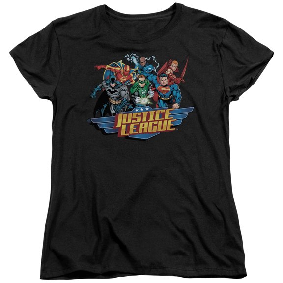 Jla - Ready To Fight - Women's Short Sleeve Shirt - X-Large