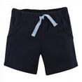 thumbnail image 4 of Hudson Baby Infant Boy Cotton Bodysuit, Shorts and Shoe 3pc Set, Whale Hello, 0-3 Months, 4 of 4