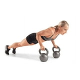 Set De Kettlebells Weider 30 Lb (5+10+15 Lb) - Neuf - Poignée Ergonomique