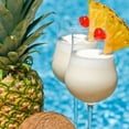 thumbnail image 5 of Crafted Cocktails Piña Colada Mix, 32 fl oz, 2 Pack | Made with Coconut Cream, Pineapple, and Agave | 80 Calories per Serving | Tropical Cocktail Mixer, 5 of 9