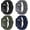 Black/DeepGray/OliveGreen/AbyssBlue, variant on XIHAMA Braided Stretchy Solo Loop Compatible for Apple Watch Band 38mm 40mm 41mm 42mm 44mm 45mm 46mm 49mm for Women Men, Nylon Elastic Straps Wristbands for iWatch Series 10 9 8 7 6 SE 5 4 3 Ultra