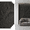 Black, variant on MQHOOB 3D imitation stone wall board, 4 PCS PU wall board for interior wall decoration, 47.2“ x 23.6”Cement texture wall panel.For household and office