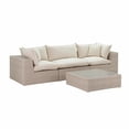 thumbnail image 3 of TOV Furniture Cali Natural Wicker Outdoor Modular Sofa, 3 of 9