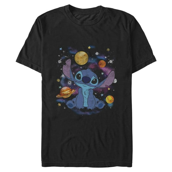 Mens Lilo & Stitch Cosmic Alien T Shirt