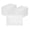 White / 11 1/2" x 7 1/4" / 100 Count, variant on Moderna Rectangle White Plastic Plate - 7 1/2" x 5 1/4" x 1/2" - 100 count box