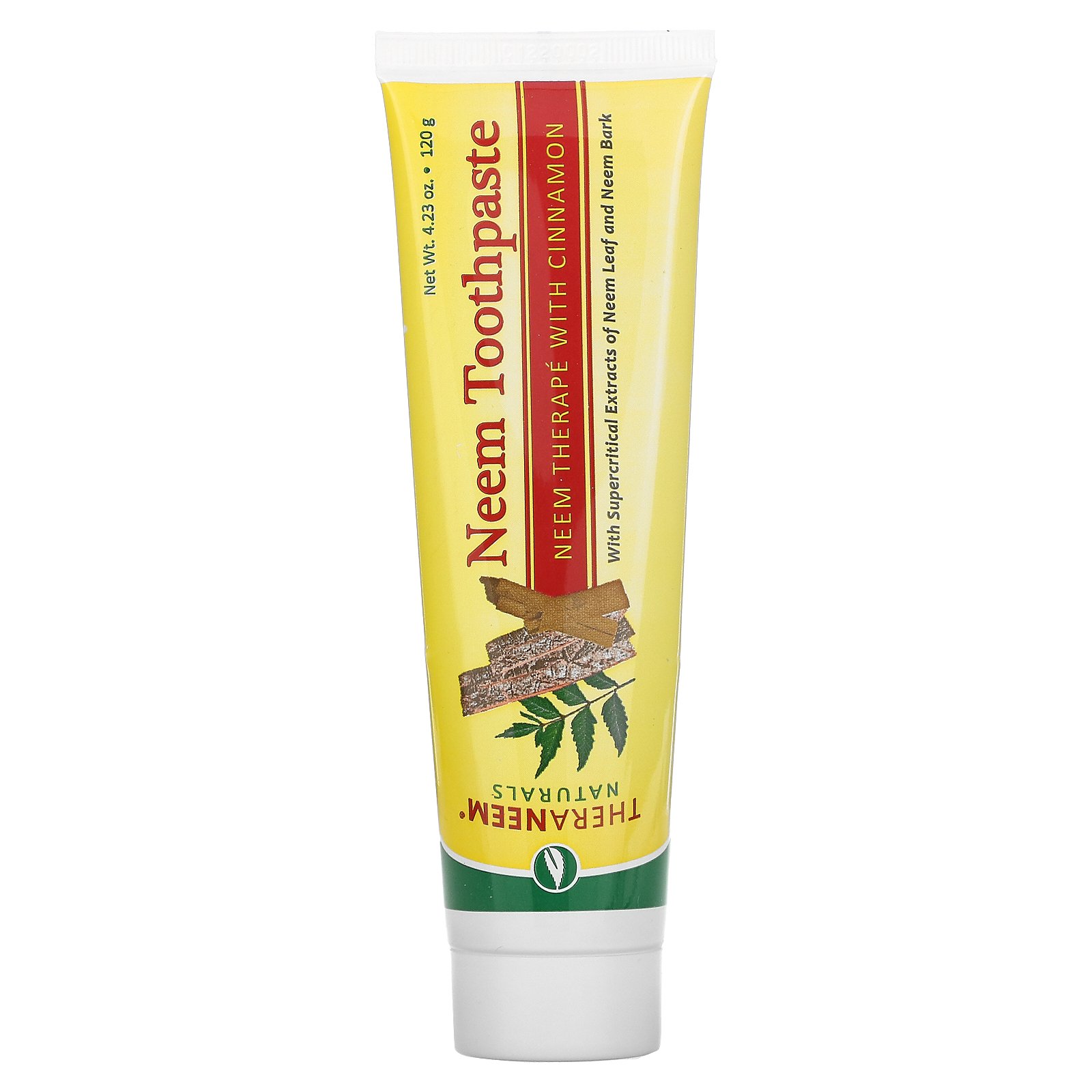 TheraNeem Neem Toothpaste, Cinnamon Supports Healthy Teeth and Gums