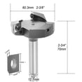 thumbnail image 3 of Yeacher High Hardness Hard Alloy Milling Facer Carbide Insert High Efficiency Facing Cutter Accessory Quick Cutting Tool Set, 3 of 7