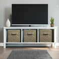 thumbnail image 4 of Sorbus 11-Inch Woven Fabric Storage Cubes with Handles, 4-Pack, 4 of 8