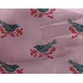 thumbnail image 4 of oneOone Georgette Viscose Fabric Branch & Bird Block Print Fabric By The Yard 42 Inch Wide, 4 of 4