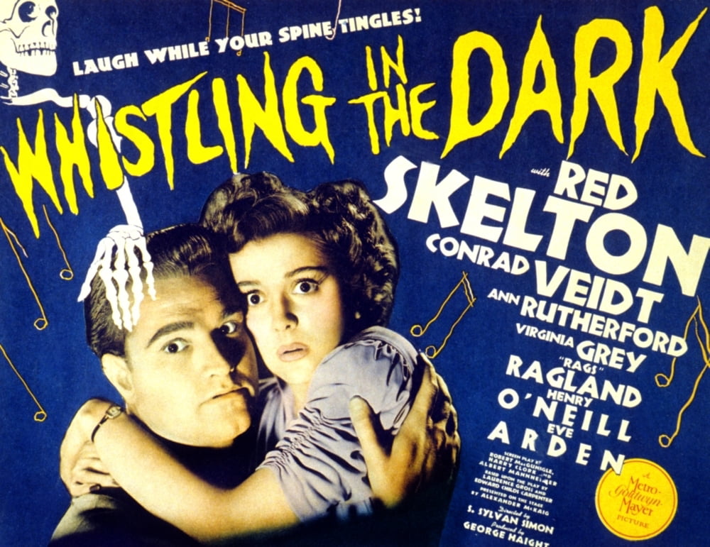 Whistling In The Dark Red Skelton Ann Rutherford 1941 Movie Poster Masterprint 28 X 22