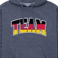 thumbnail image 3 of Instant Message - Team Germany - Men's Pullover Hooded Fleece Sweatshirt, 3 of 7