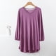 thumbnail image 3 of Blusas para Mujeres Casual, Cuello Redondo sin Mangas Blusa de Ropa de Dormir Hecha de Cómodo Estante de Algodón de Imitación para Todo el Uso de Temporada, Blusas sin Mangas para Mujeres, 3 of 3