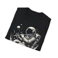 thumbnail image 4 of Astronaut Playing Flute Musician Music Lover Flute Player TShirt, 4 of 4