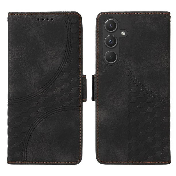 Funda GANGXUN para Samsung Galaxy A55 5G con diseño acolchado elegante, cuero PU, protección total y ajuste preciso