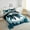 Blue Black 02, variant on Erosebridal Leopard Print Kids Full Size Comforter Sets, Pink Camo Cheetah Printed Bedding Sets, 3-Piece