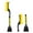 Yellow, variant on Ovzne Car Snow Removal Shovel – Multifunctional Winter Tool With Snow Brush, Ice Scraper, Non-Slip Grip, Detachable Design For Efficient Car Snow Ice Removal