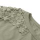 thumbnail image 5 of Puntoco Mujeres Casual Sólido Cuello Redondo Encaje Hollow Out Manga Larga Pullover Blusa Adelgazante Camiseta tops Puntoco Puntoco-2844, 5 of 6