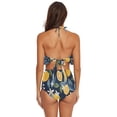 thumbnail image 4 of Ckdifva Lemon Fruits Lemon Blooms Womens High Waisted Bikini Set Two Piece Swimsuit Bathing Suits, 4 of 5