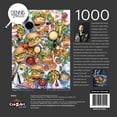 thumbnail image 2 of Cra-Z-Art Dennis Prescott 1000-Piece Burger Party Jigsaw Puzzle, 2 of 7