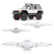 thumbnail image 5 of Eje Trasero ANGGREK 1/10 Resistente Y Duradero para SCX10 II 90046 90047 Crawler RC Car, 5 of 8