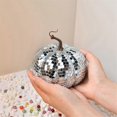 thumbnail image 3 of DISCO-Mirror Ball for Bar and Wedding, Ornaments, Pumpkin,Pumpkin Disco Ball Halloween Home Decor 20cm, 3 of 5