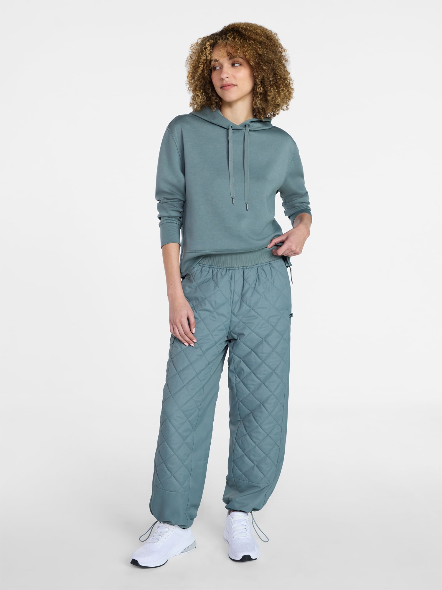 Avia Women's Quilted Hiker Jogger Pants, Sizes XS-XXXL