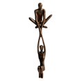 thumbnail image 1 of Ornamento abstracto moderno de la figura de la escultura del arte de los hombres, 1 of 9