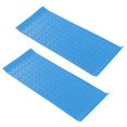 thumbnail image 4 of 2Pcs Swimming Pool Ladder Mat Rubber Protective Floor Step Pad 60x24x0.1cm Set Kit, 4 of 5