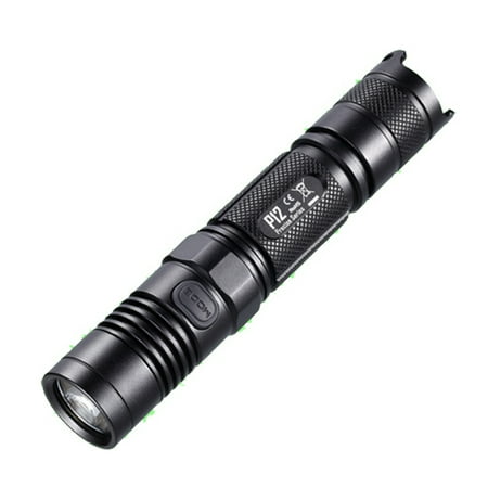 Nitecore P12 2015 Edition LED Flashlight - 1000 Lumens - CREE XM-L2 (U2) LED - Uses 1x 18650 or 2x CR123A