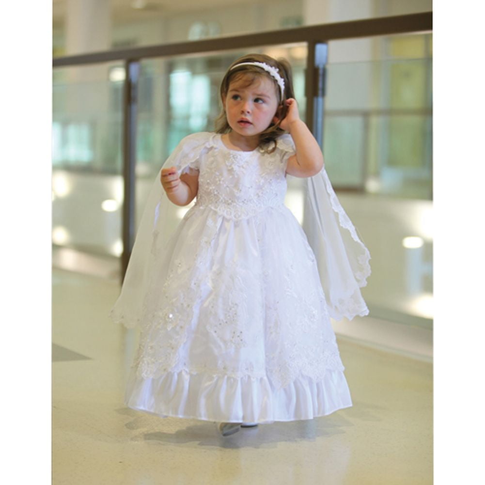 girls size 5 white dress