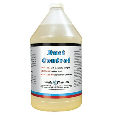 Dust Control Solution - 1 gallon (128 oz.) (Best Carpet Shampoo Solution)