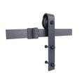 thumbnail image 3 of 4.9FT/6FT/6.6FT/8FT Carbon Steel Rustic Interior Sliding Wood Barn Door Hardware Track Kit ,Easy to Install, 3 of 6
