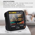 thumbnail image 3 of Outlet Tester EBTN LCD Voltage Display with 8 Visual Indications, Socket Circuit Analyzer and Polarity Leakage Fault Checker, 3 of 5
