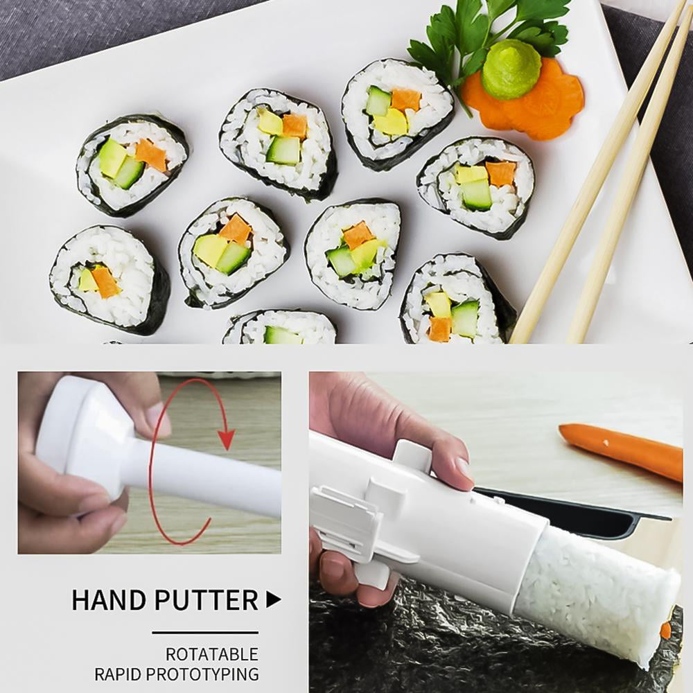 Auto Sushi Roller Quick Sushi Maker Japanese Roller Rice Mold Bazooka  Vegetable Meat Rolling Tool DIY Sushi Making Machine Kitchen Gadgets Tools  From Indoor_outdoor, $26.84
