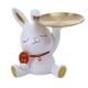 thumbnail image 1 of Porta llaves de estatua de resina Nordic Rabbit Sculpture Bunny Statue Key Holder Organizer For Home Decor Fanmusic Porta llaves de estatua de resina, 1 of 7