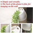 thumbnail image 2 of CHOK Wall Planter Clay For Air Plants Creative Projects 2Pcs 11x8.5x10in, 2 of 6