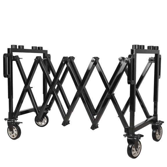 Folding Coffin Cart with Four Folding Handles, Fordable Mortuary-cot-Funeral Trolley, Funeral Foldable Stretcher for Mortuary Transport & Church Use