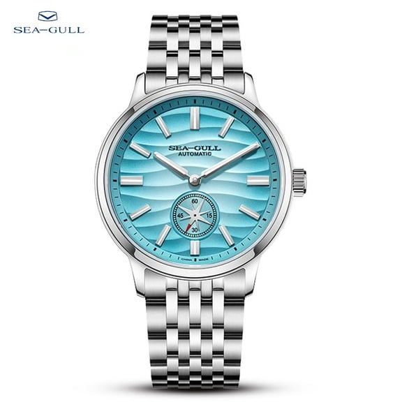 Seagull Natural Series Men Watch Automatic Mechanical Watch Polaris Sub Dial Luminous Luxury Dress Men Wristwatch 6180 2025 New
