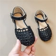 thumbnail image 4 of NOKIO Kids Closed Toe Sandals Girls' Stylish Sandals Little Kids Beach Sandals Girls Sandals Grils Dress Shoes Beach Vacation Daily Open Toe Glitter For Little/Big Kids Toddler, 4 of 4