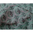 thumbnail image 4 of oneOone Silk Tabby Fabric Floral & Paisley Block Print Fabric By Yard 42 Inch Wide, 4 of 4